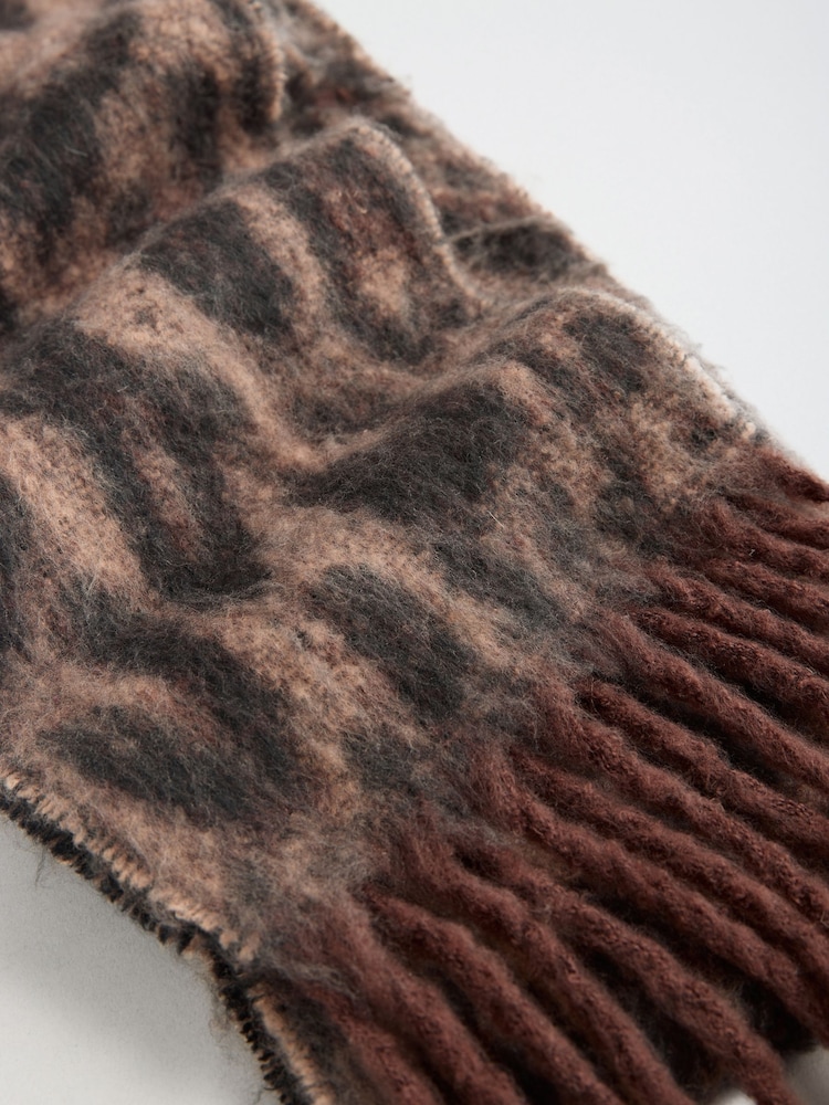 Estampado de leopardo - Friends Like These Skinny Brushed Scarf - Imagen 6 de 6