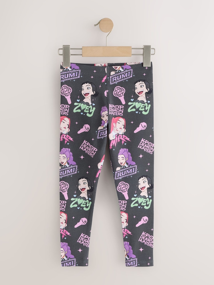 K-Pop Demon Hunters Leggings (3-16yrs) - Image 1 of 4 K-Pop Demon Hunters Leggings (3-16yrs) - Image 1 of 4