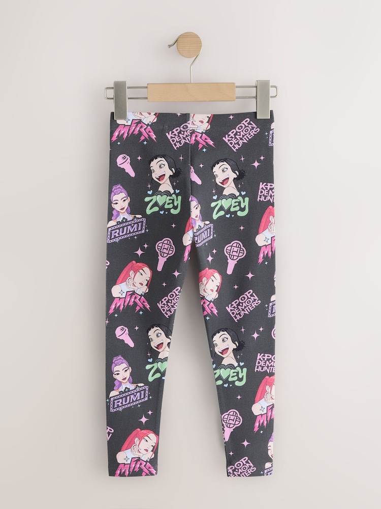 K-Pop Demon Hunters Leggings (3-16yrs) - Image 2 of 4 K-Pop Demon Hunters Leggings (3-16yrs) - Image 2 of 4