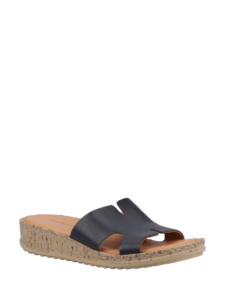 Hush Puppies Black Eloise Mule Sandals - Image 2 of 4
