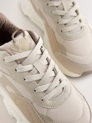Neutral Lace-Up Trainers - Image 3 of 5
