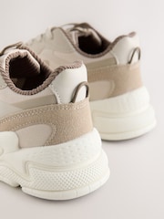 Neutral Lace-Up Trainers - Image 4 of 5