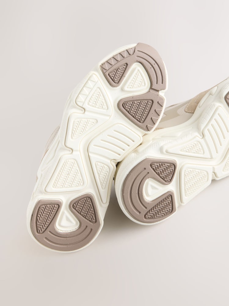 Neutral Lace-Up Trainers - Image 5 of 5