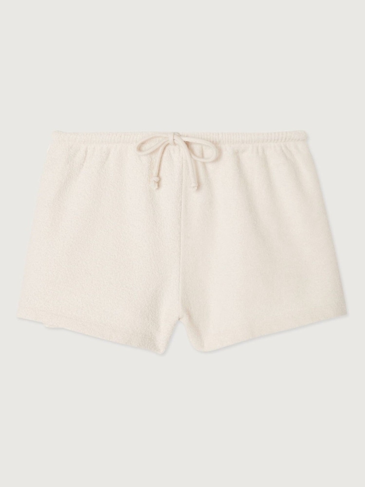American Vintage Cream Bobypark Shorts - Image 1 of 3