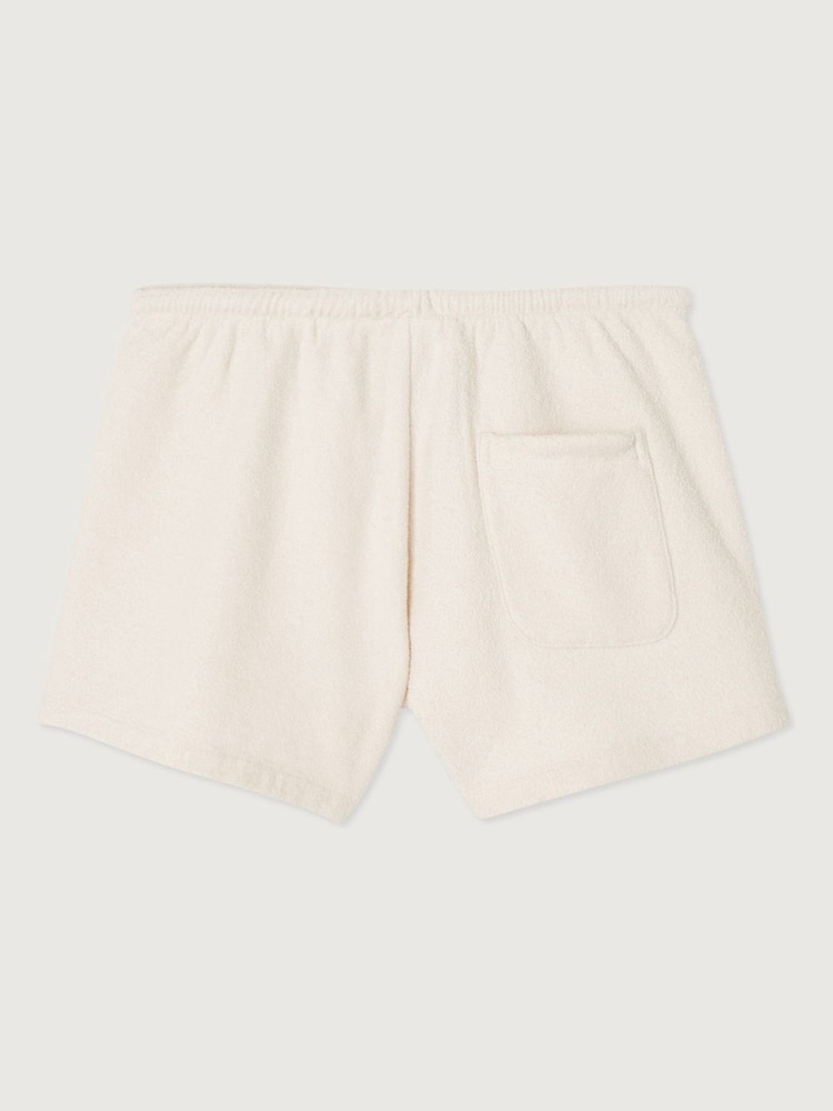American Vintage Cream Bobypark Shorts - Image 2 of 3