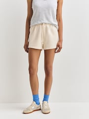 American Vintage Cream Bobypark Shorts - Image 4 of 8