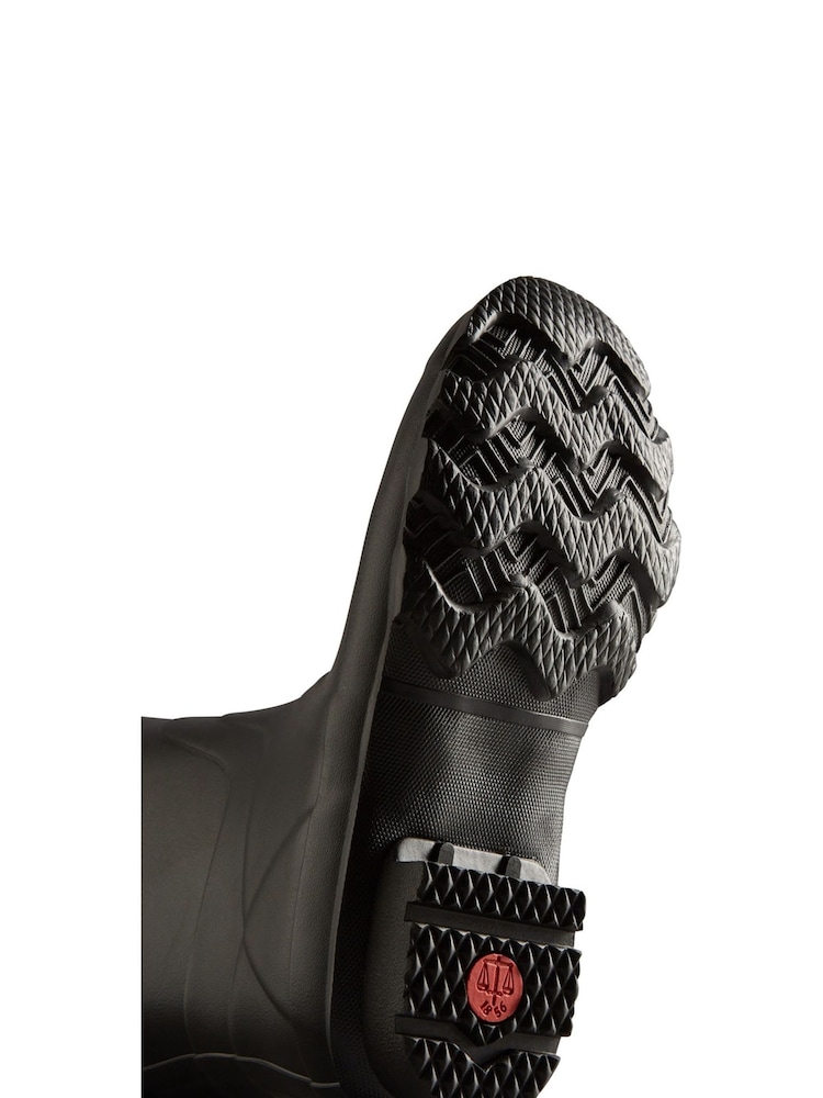 Hunter Black Wide Leg Wellington Boots - Image 4 of 4