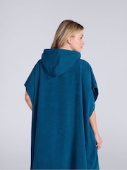 Animal Blue Anna Towelling Poncho - Image 3 of 4