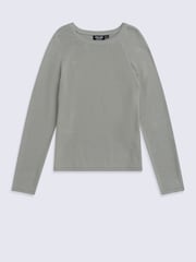 Animal Green Cotton Textured Jumper - Image 1 of 5
