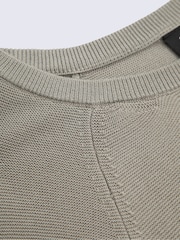 Animal Green Cotton Textured Jumper - Image 3 of 5
