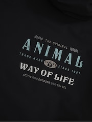 Animal Grey Misty Waterproof Fleece Parka - Image 4 of 5