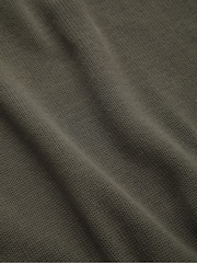 Animal Green Ribbed Quarter Zip Jumper - Image 5 of 6