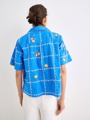 Oliver Bonas Embroidered Short Sleeve Shirt - 圖片 2/7