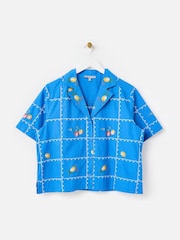 Oliver Bonas Embroidered Short Sleeve Shirt - 圖片 3/7