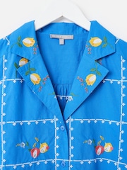 Oliver Bonas Embroidered Short Sleeve Shirt - 圖片 5/7