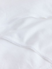 White Midi 100% Cotton Knickers - Image 4 of 4