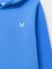 Crew Clothing Blue Cotton Blend Crossed Oars Hoodie - Image 3 of 3