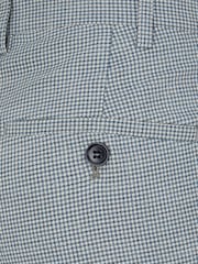 Skopes Grey Chaplin Tailored Fit Micro Check Suit Trousers - Image 3 of 4
