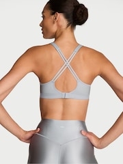 Victoria's Secret Starstruck Grey Angel™ GlossyTech Medium Impact Sports Bra - Image 2 of 2