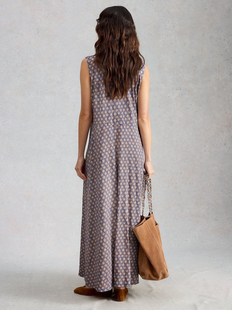 White Stuff Rua Maxi Jersey Shirt Dress - Изображение 2 6
