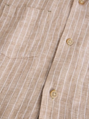 White Stuff Natural Keswick SS Linen Shirt - Image 6 of 6