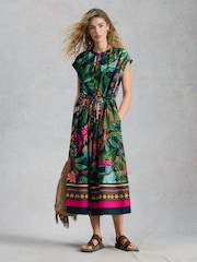 White Stuff Green Lauryn Column Dress - Image 1 of 6