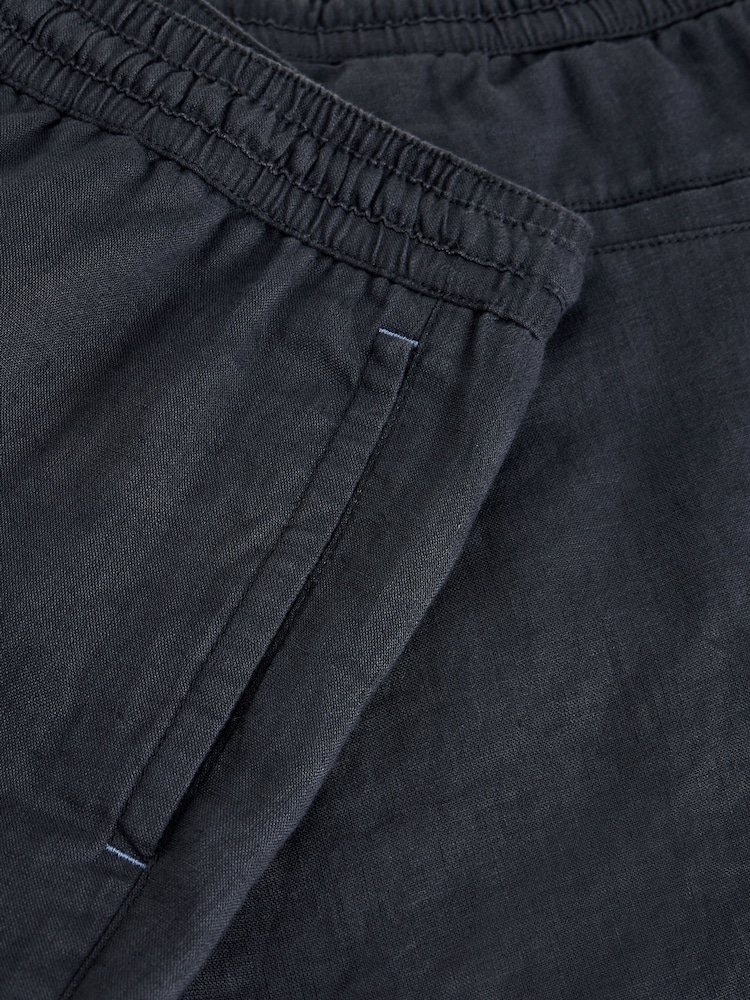 Azul - White Stuff Lewes Stripe Linen Shorts - Imagen 7 de 7