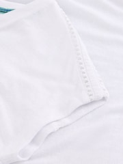White Stuff White Ella Lace T-Shirt - Image 6 of 6