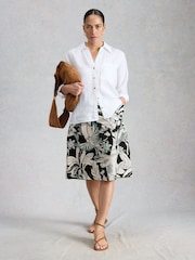 White Stuff Black Nell Reversible Skirt - Image 1 of 6