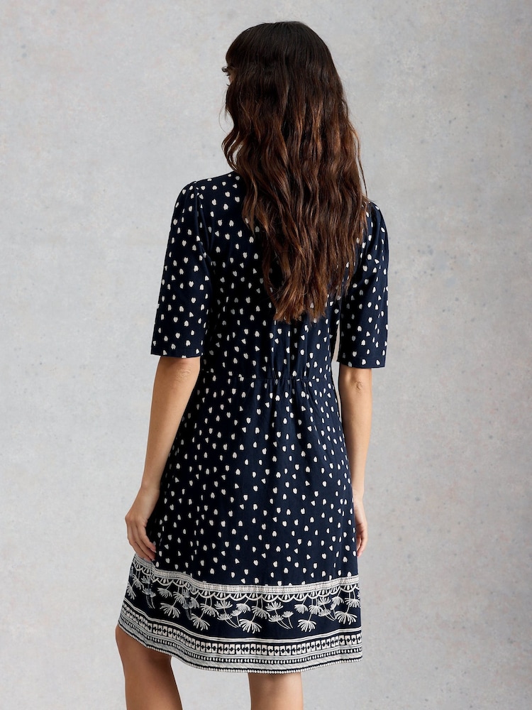 Azul - Vestido tipo suéter Olivia de White Stuff - Imagen 2 de 6