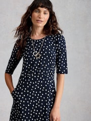 Azul - Vestido tipo suéter Olivia de White Stuff - Imagen 4 de 6