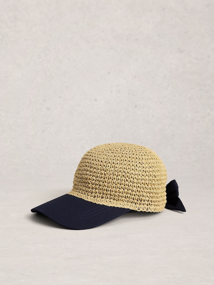 White Stuff Natural Weave Cap - Image 1 of 2 White Stuff Natural Weave Cap - Image 1 of 2