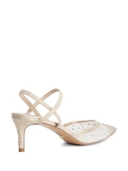 Dune London Metallic Charismatic Slingbacks - Image 4 of 6