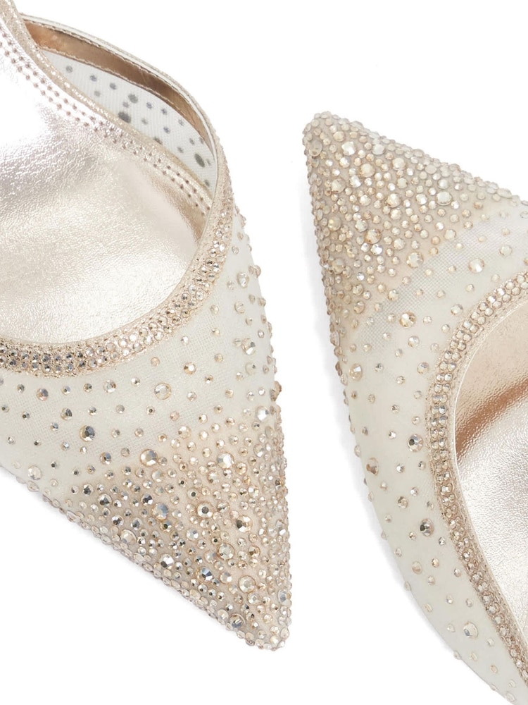 Dune London Metallic Charismatic Slingbacks - Image 6 of 6