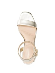 Dune London Metallic Medina Heeled Sandals - Image 5 of 6