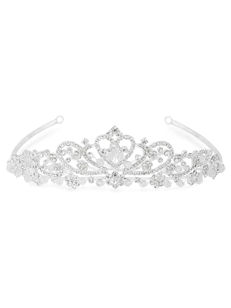 Jon Richard Iris Raised Diamante Tiara - Estuche de regalo - Imagen 1 de 2