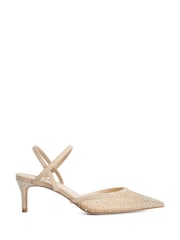Dune London Natural Charismatic Slingbacks - Image 2 of 6