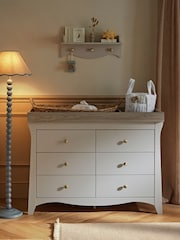 Cuddleco Cashmere/Ash Clara 6 Drawer Dresser Changer - Image 1 of 7