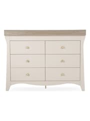 Cuddleco Cashmere/Ash Clara 6 Drawer Dresser Changer - Image 2 of 7