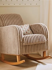 Cuddleco Mink Etta Faux Fur Rocking Nursing Chair - Image 1 of 6