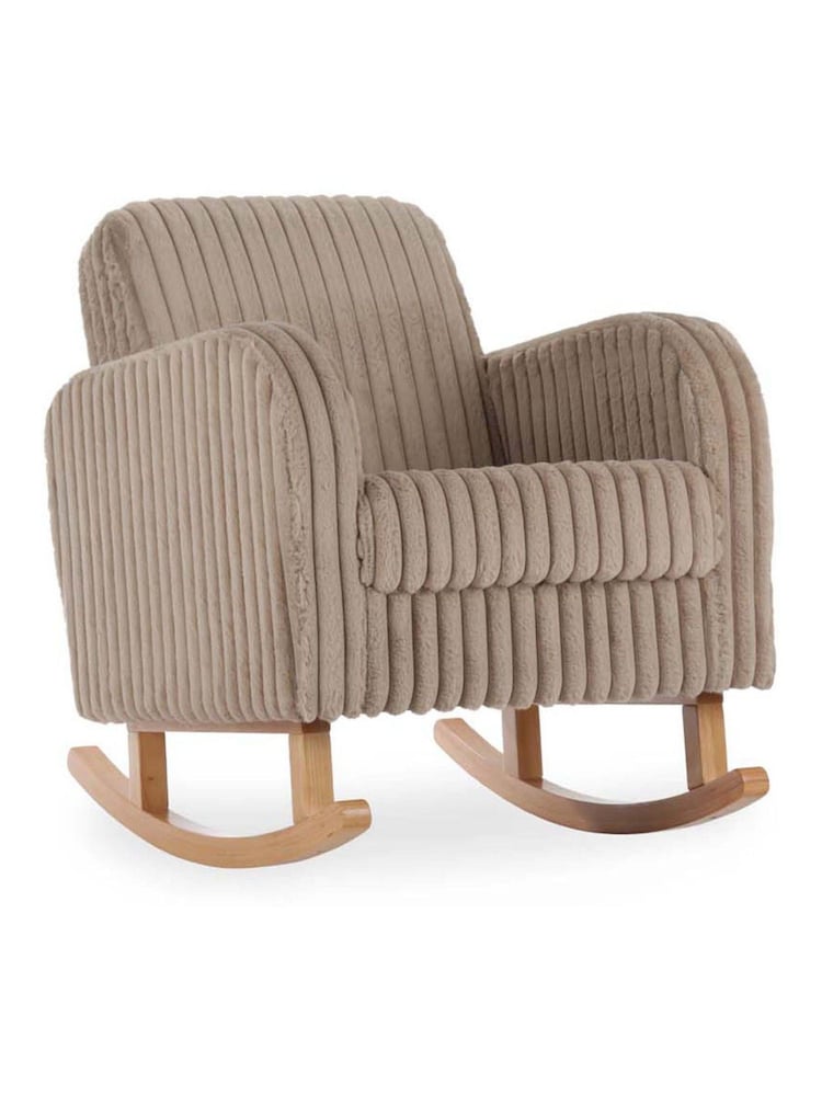 Cuddleco Mink Etta Faux Fur Rocking Nursing Chair - Image 2 of 6