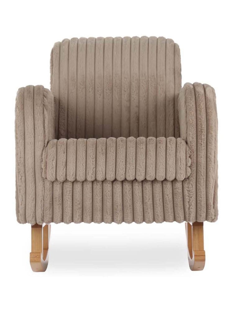 Cuddleco Mink Etta Faux Fur Rocking Nursing Chair - Image 6 of 6