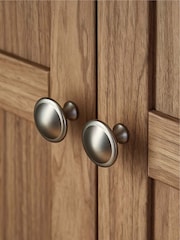 Cuddleco Oak Burford Wardrobe - Image 6 of 8