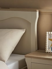 Cuddleco Cashmere/Ash Clara Single Bed - Image 2 of 5