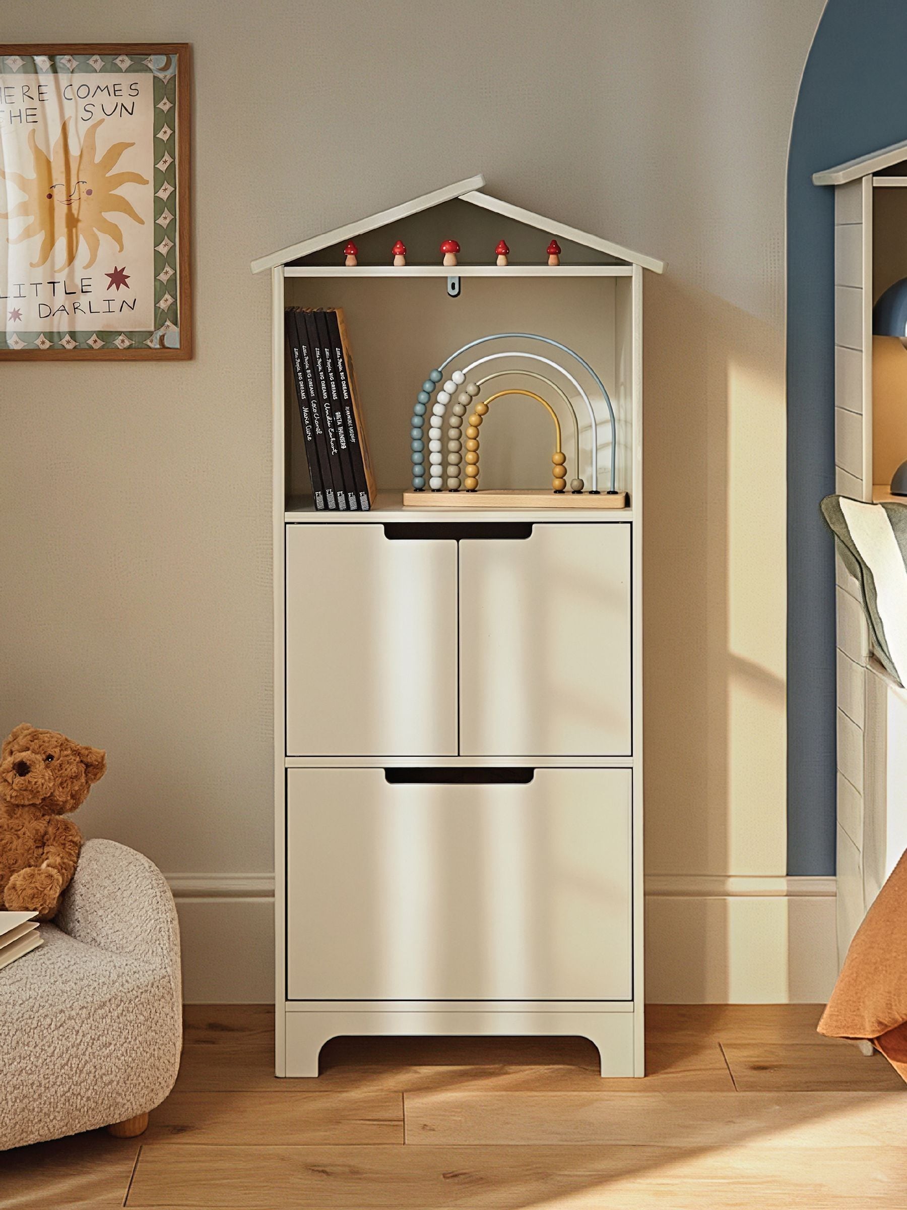 Cuddleco House Storage Unit - Pebble - Image 2