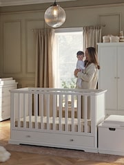 Cuddleco White Beaumont Cot Bed - Image 2 of 8