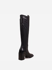 Bronx Corfu Peep-Toe Heeled Knee Boots - 圖片 3/5