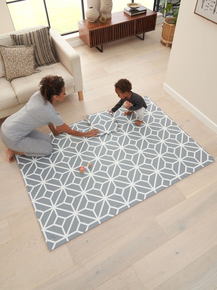 Tutti Bambini Grey Puzzle Playmat (120 x 175cm) - Image 1 of 7