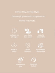 Tutti Bambini Brown Baby Infinity Expandable Play Mat - Image 7 of 7