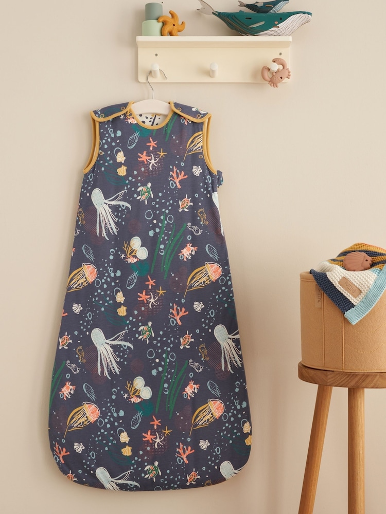 Tutti Bambini Blue Baby Sleeping 6-18 Months Bag - Image 1 of 6 Tutti Bambini Blue Baby Sleeping 6-18 Months Bag - Image 1 of 6